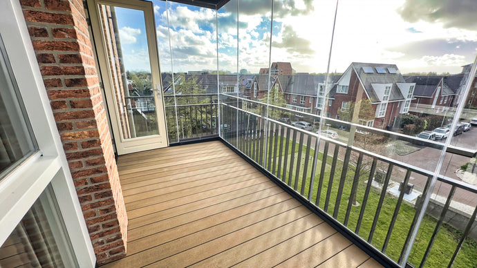 Transformeer uw balkon: De magie van composiet vlonderplanken